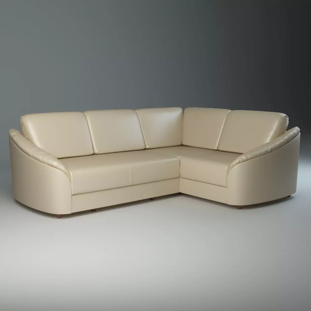 Corner Sofa Donata 3D model_1