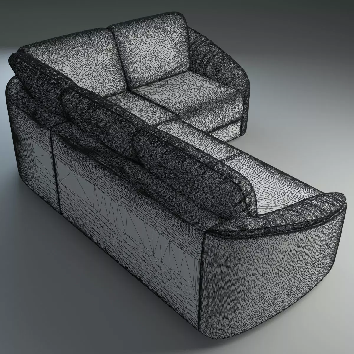 Corner Sofa Donata 3D model_25
