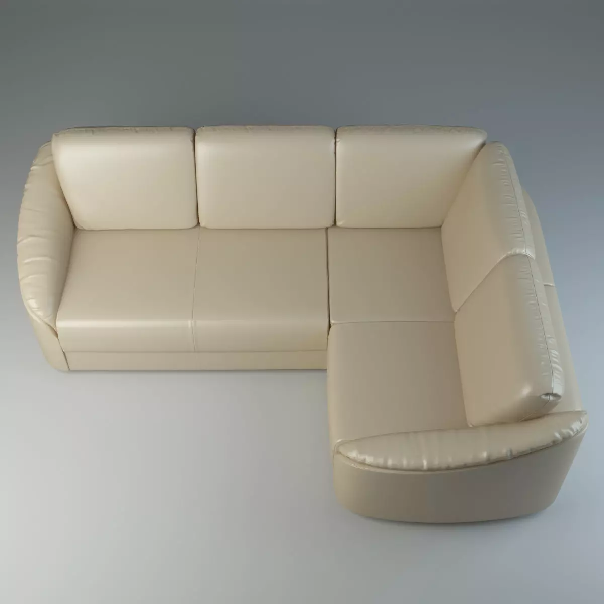 Corner Sofa Donata 3D model_3