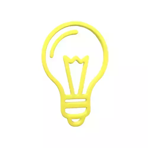 Light Bulb Symbol v1 002