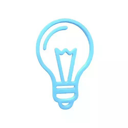 Light Bulb Symbol v1 004