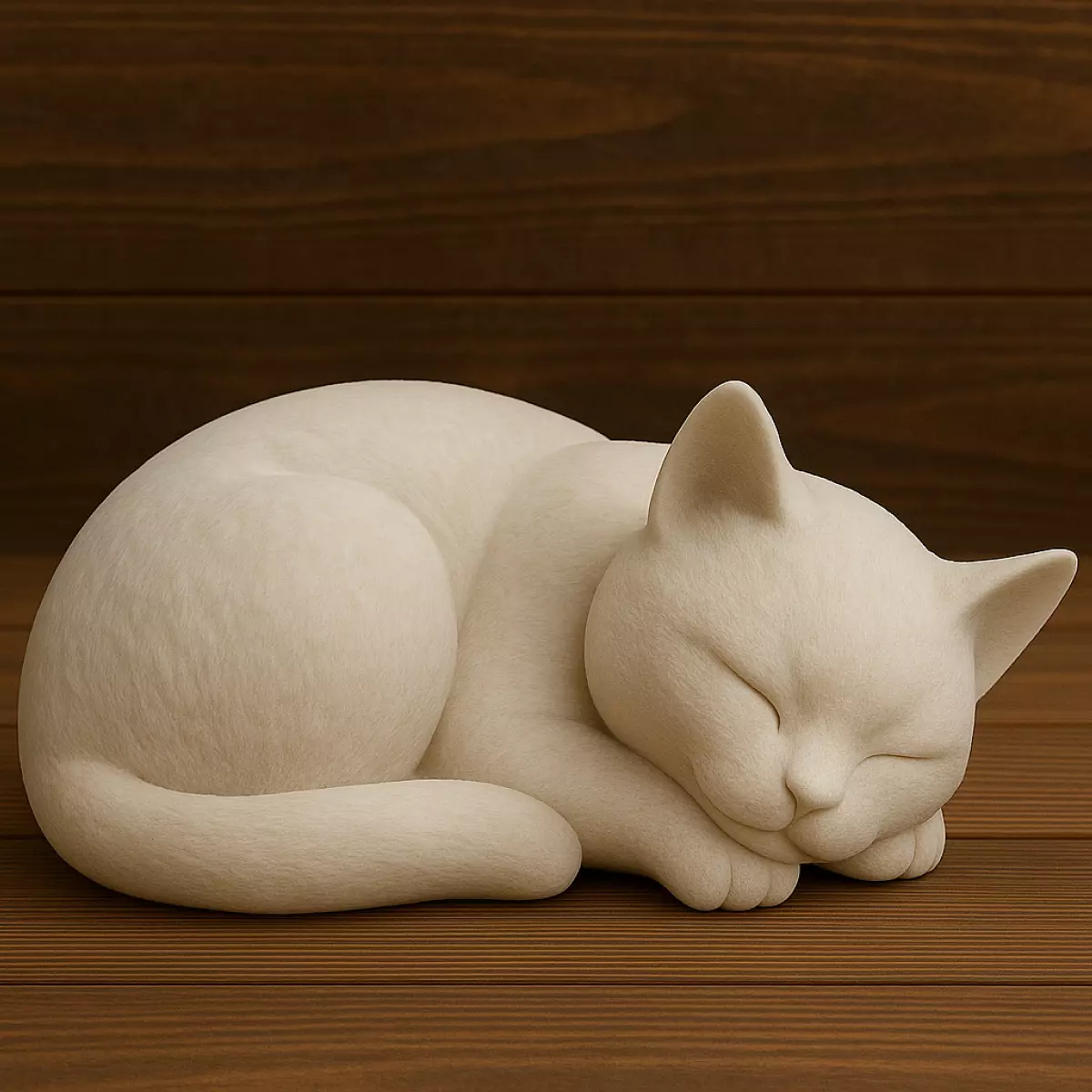 Sleeping Cat 3D print model_0