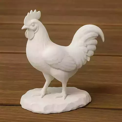 Chicken 3D print model