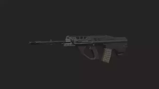 Pistol 3D Model 012