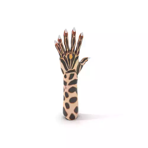 Animal Print Hand Model Pack for Art and Design