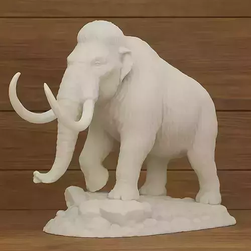 Mammoth 3D print model