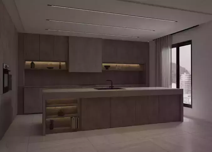 modern kitchen