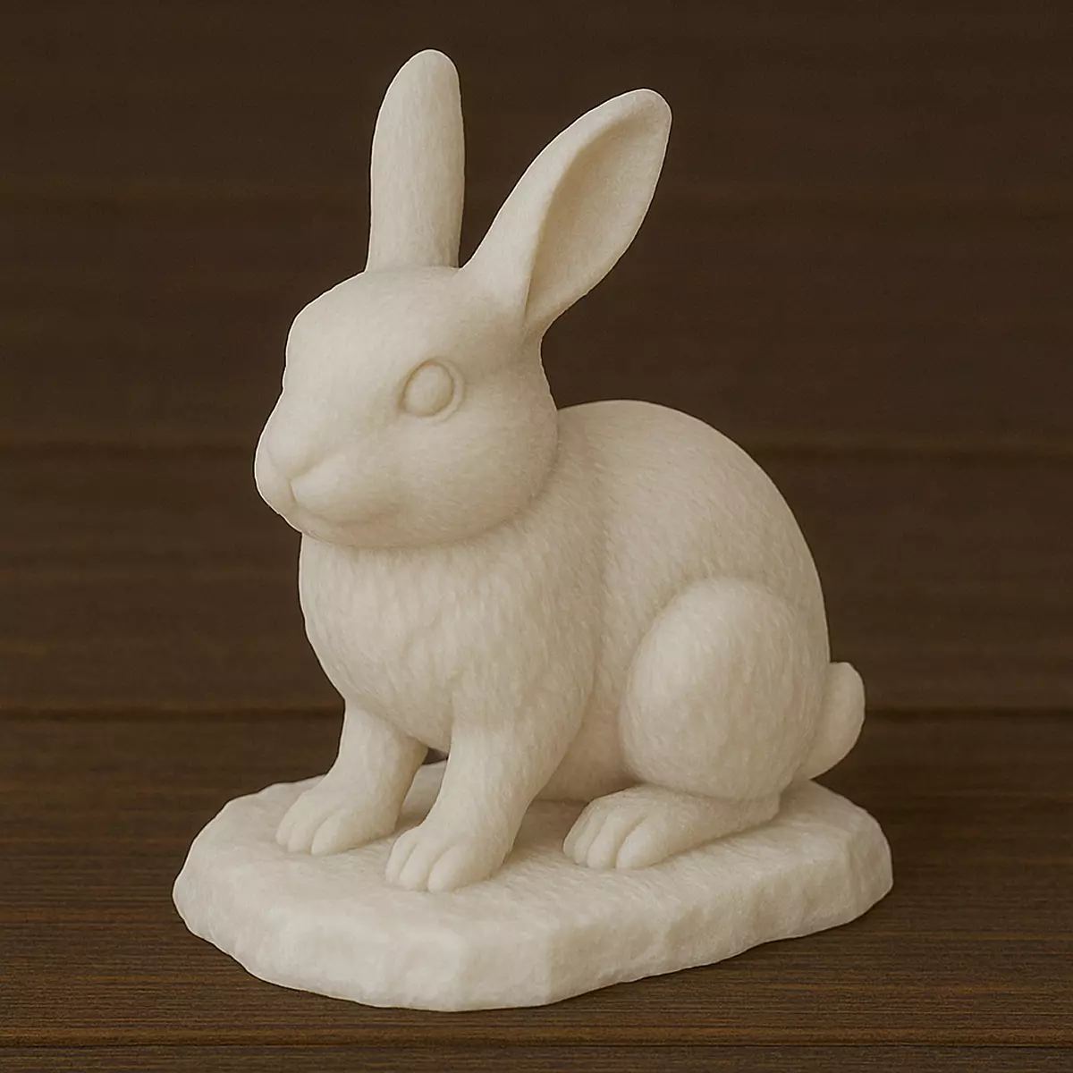 Rabbit 3D print model_0