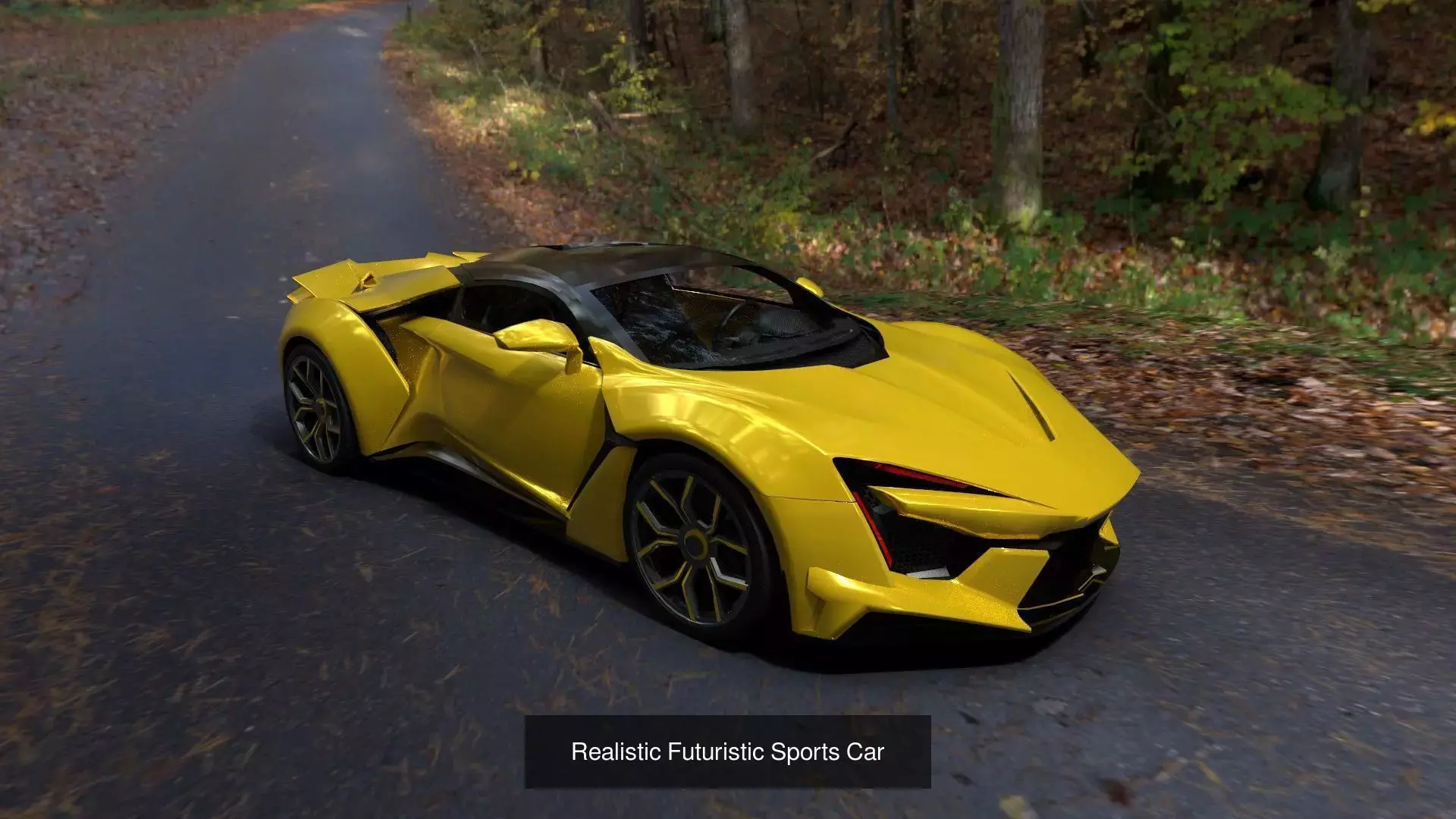 Low-Poly Supercars Realistic SUVs Unity-Unreal Ready 3D Model Collection_9