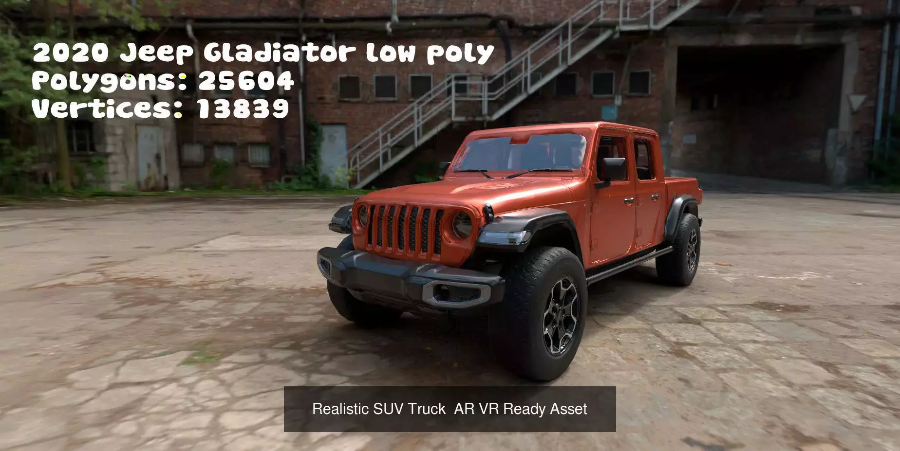 Low-Poly Supercars Realistic SUVs Unity-Unreal Ready 3D Model Collection_10