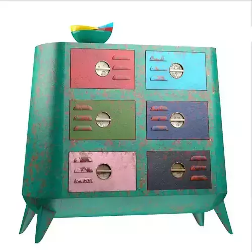 RETRO FUTURISMO CHEST VI 3D model