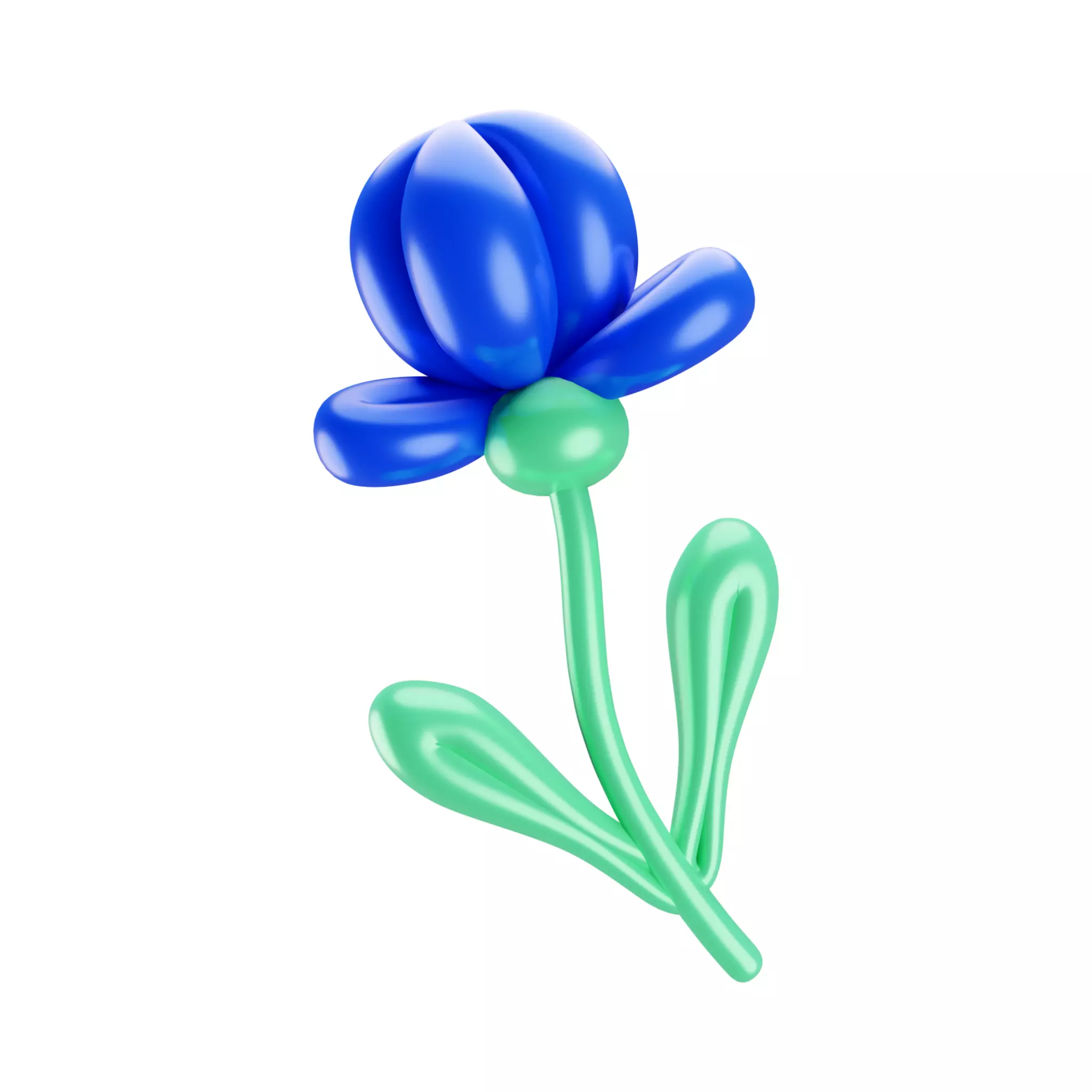 Beautiful 3D Flower Model 3D model_0