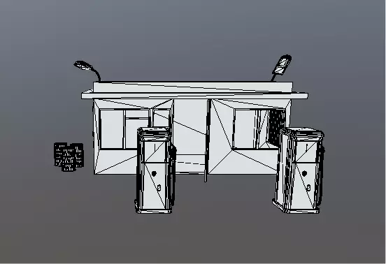 High-Resolution 3D Abandoned Gas Station Model 3D model_14