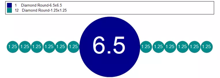 6 Prong Diamond Engagement Ring 3D print model_4