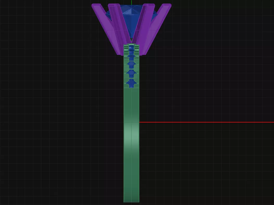 6 Prong Diamond Engagement Ring 3D print model_3