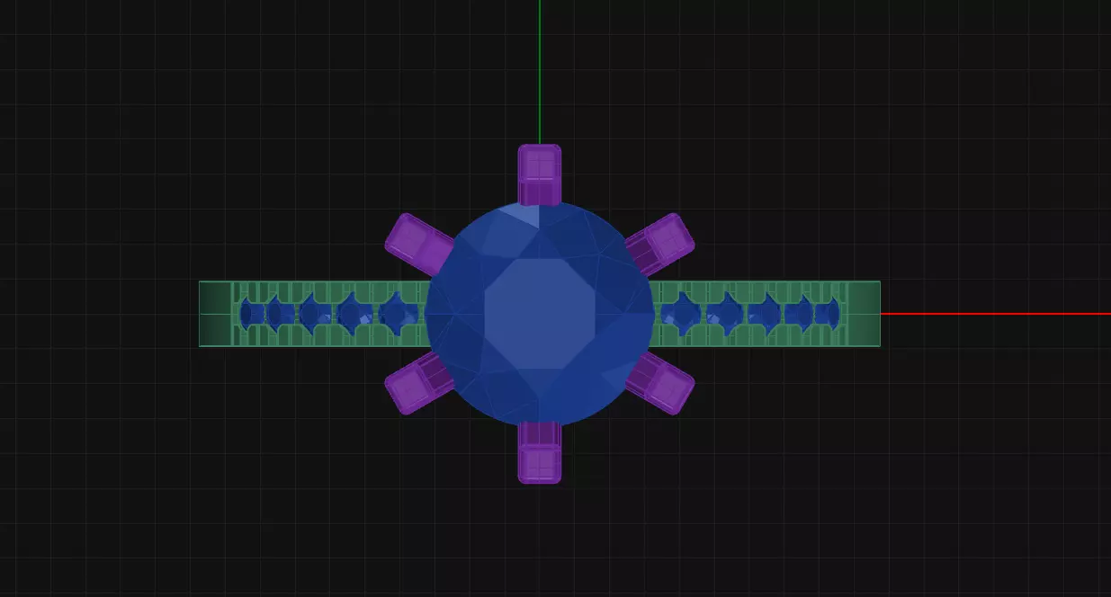 6 Prong Diamond Engagement Ring 3D print model_1