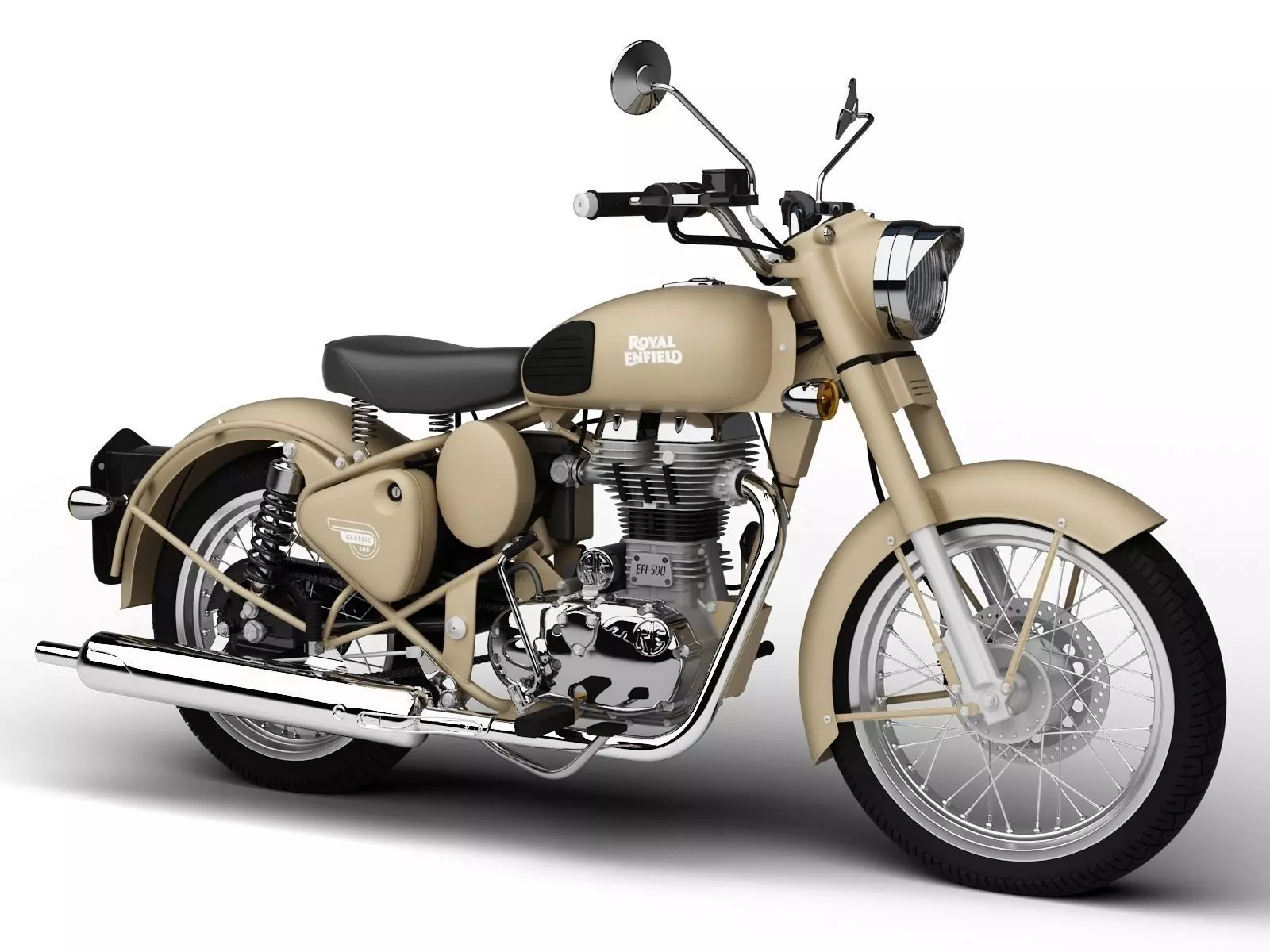 Royal Enfield Classic Desert Storm 2016 3D model