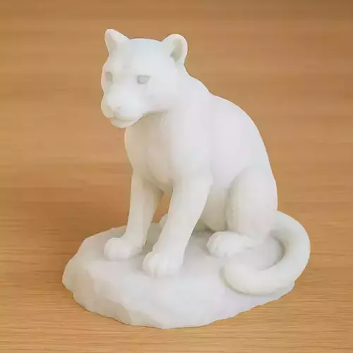 Cougar 3D print model