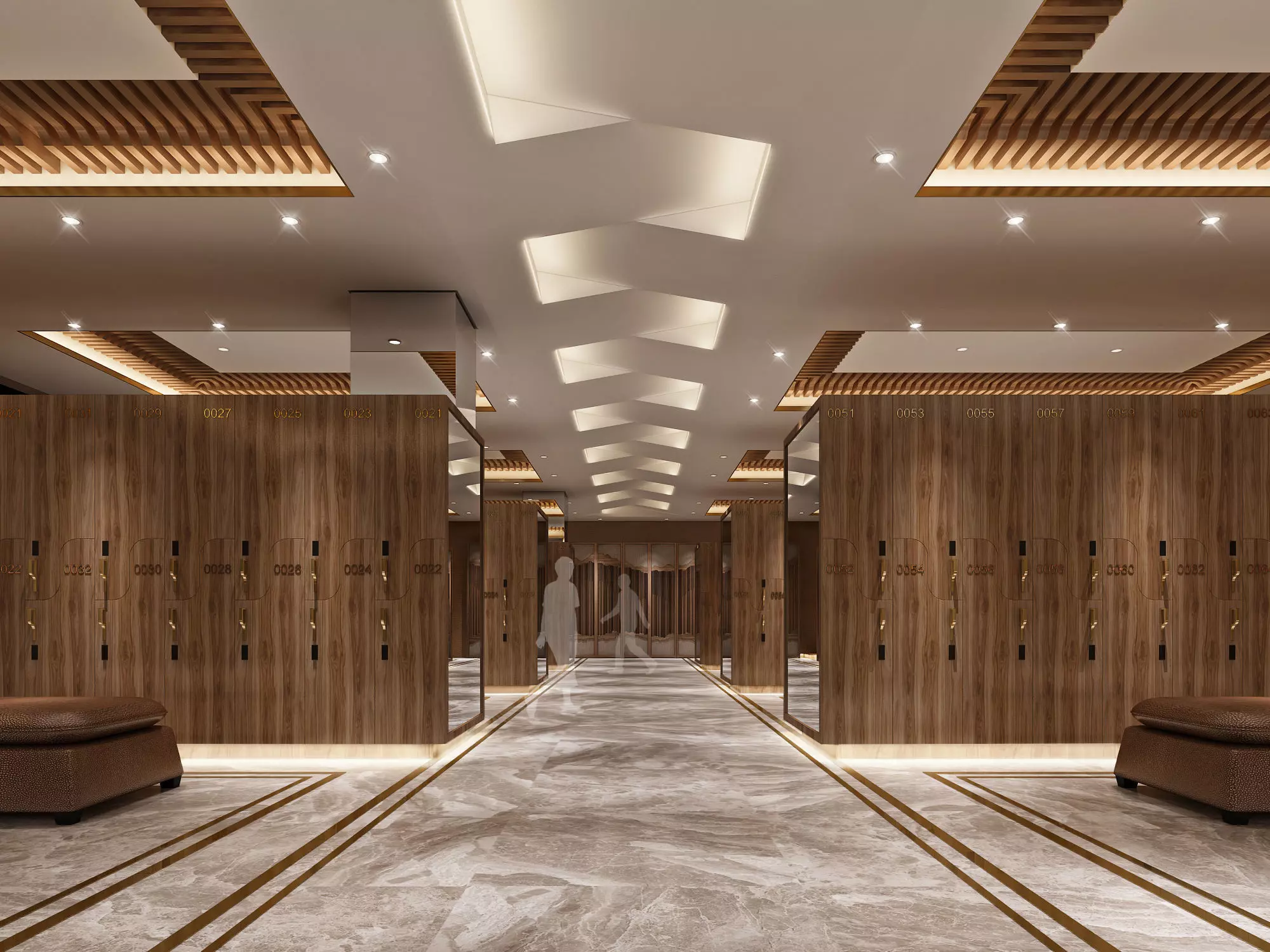 Locker room 3D model_0