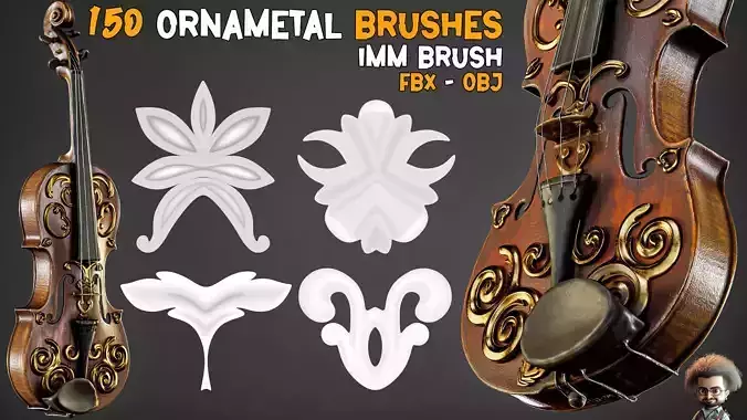 150 Ornamental Brushes and  IMM - Vol 45