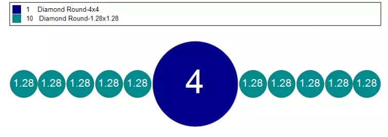 6 Prong Diamond Engagement Ring 3D print model_3