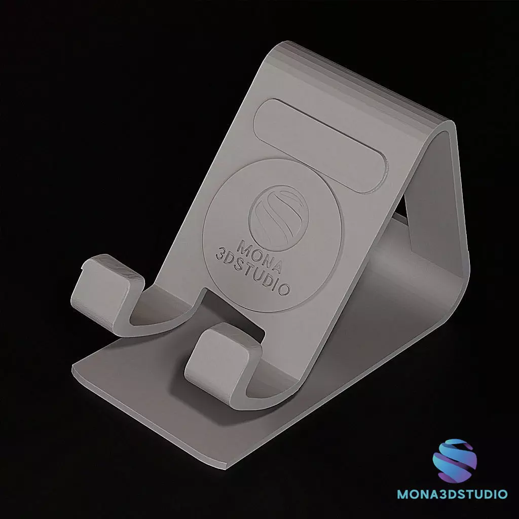 Game Boy Desk Stand with Mario Characters -Printable 3D STL 3D print model_3