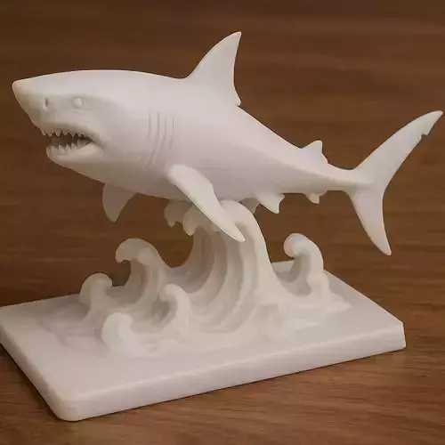 Shark 3D print model
