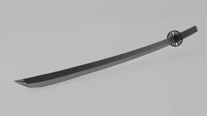 Black katana 
