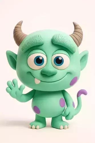 James P Sullivan From Monsters University 3D print model
