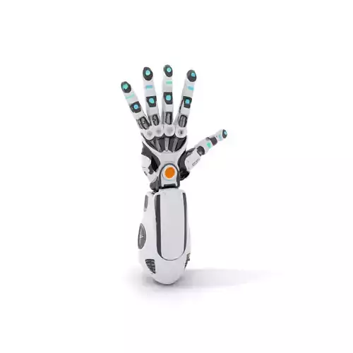 Futuristic Robotic Hand Model Pack