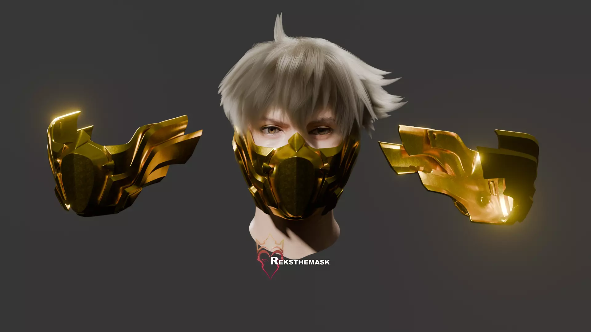 Ghostblade  to be hero X Mask 3D print 3D print model_11