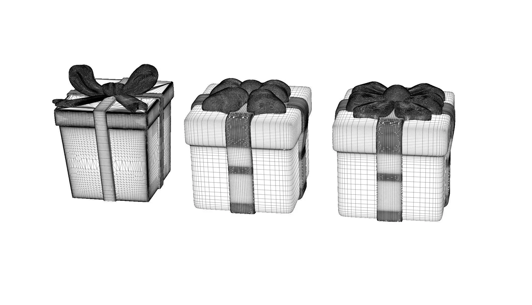 Gift Box 3D print model_8