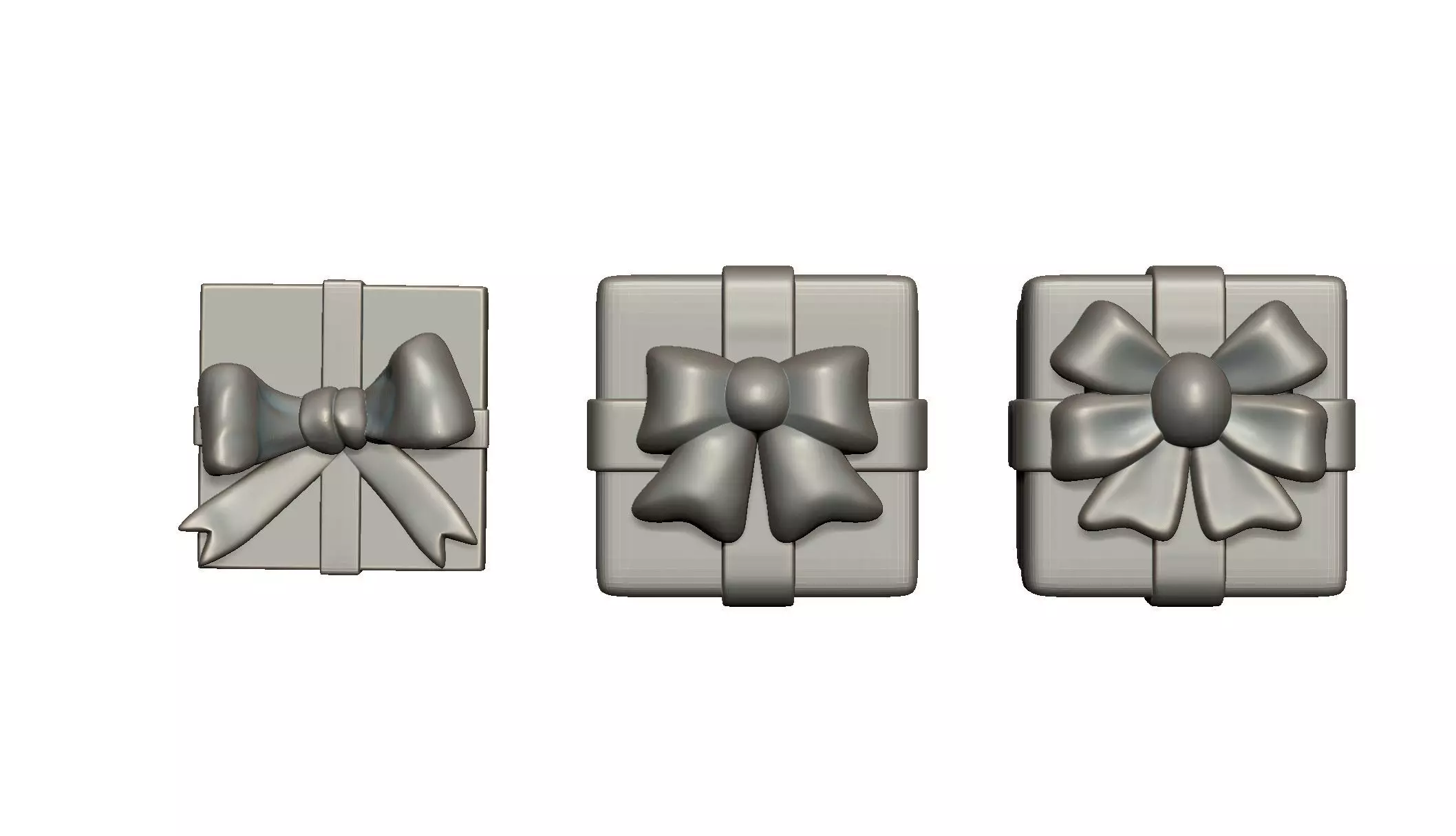 Gift Box 3D print model_6