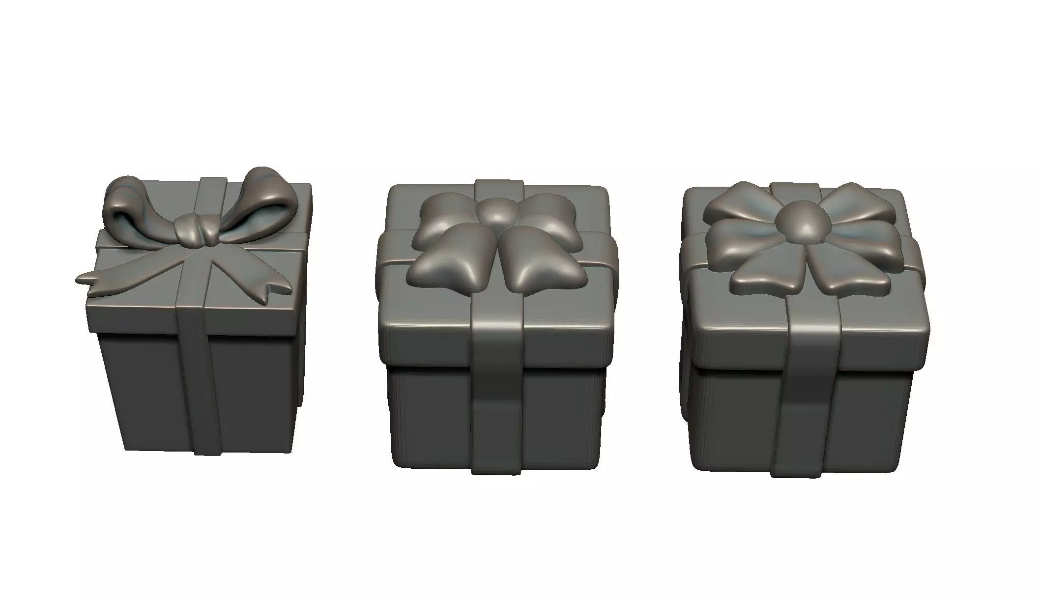 Gift Box 3D print model_0