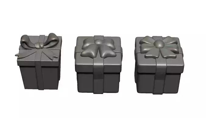 Gift Box 3D print model