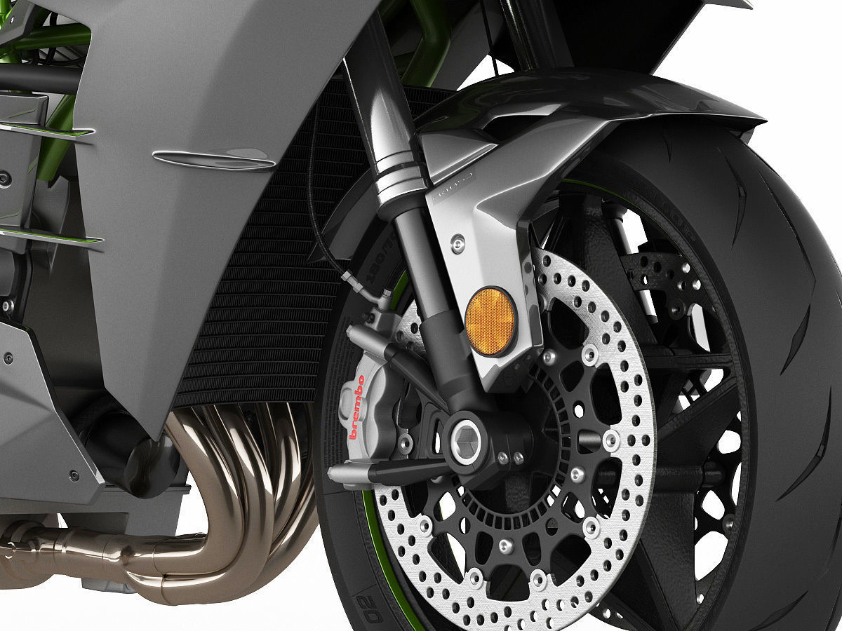 Kawasaki Ninja H2 3D model_5