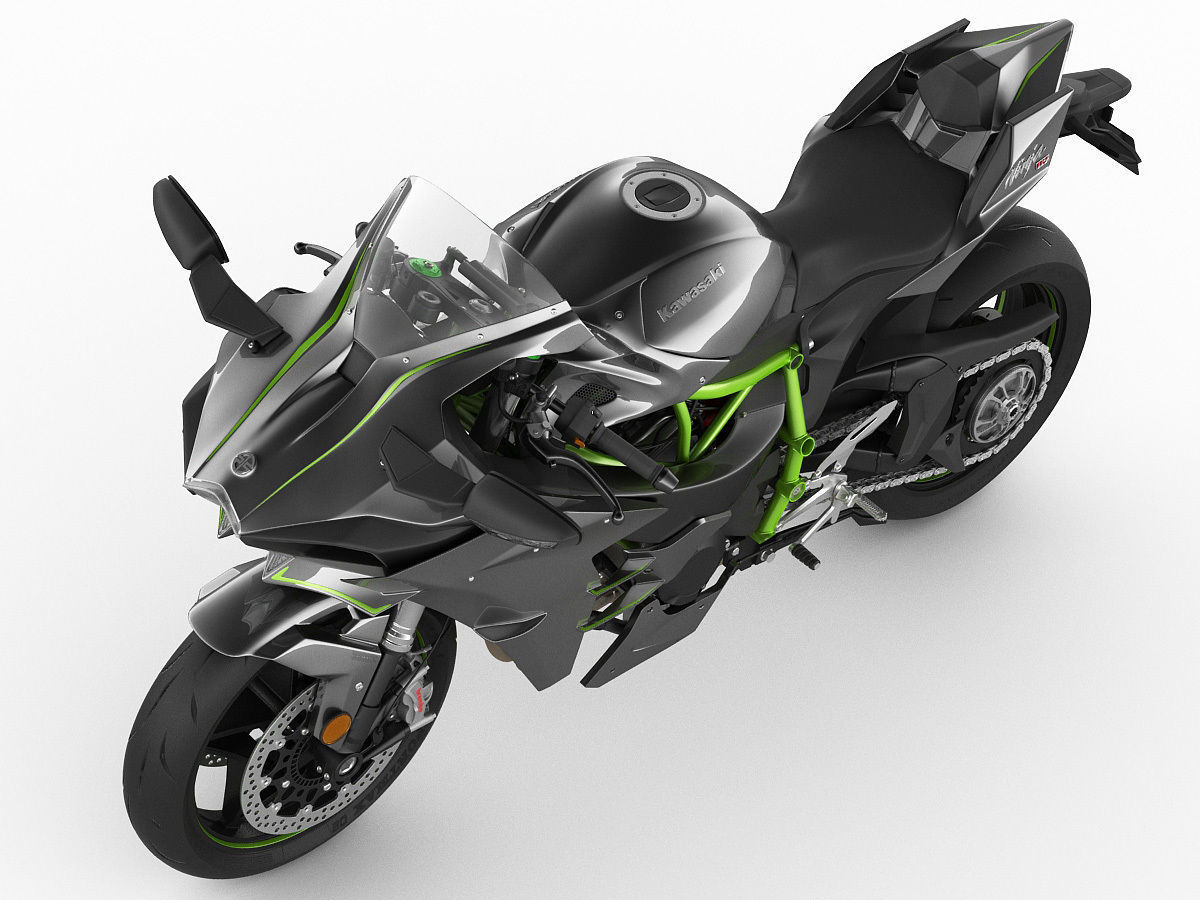 Kawasaki Ninja H2 3D model_12