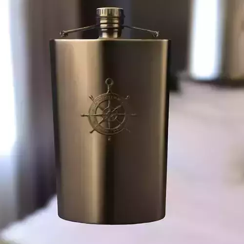 Nautical Hip Flask