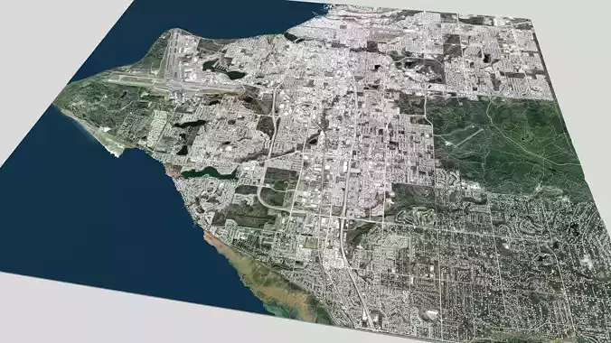 Cityscape Anchorage Alaska United States