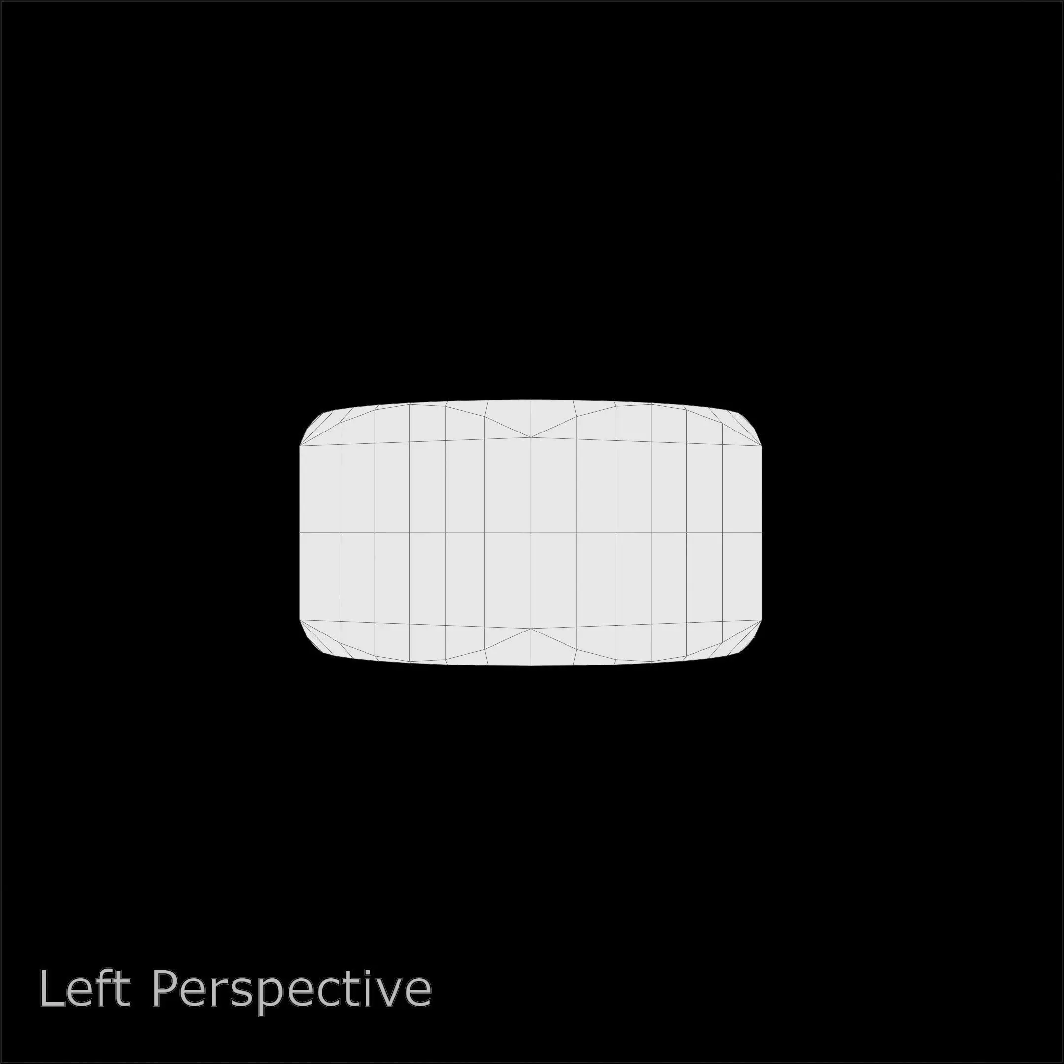 Steel Stained M8 Hex Nut with PBR 4K Textures 3D model_8