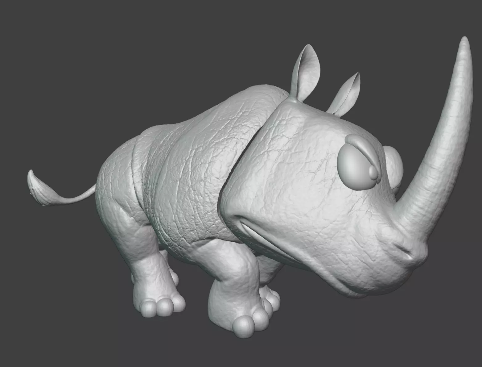 DKC Rambi color 3D print model_4