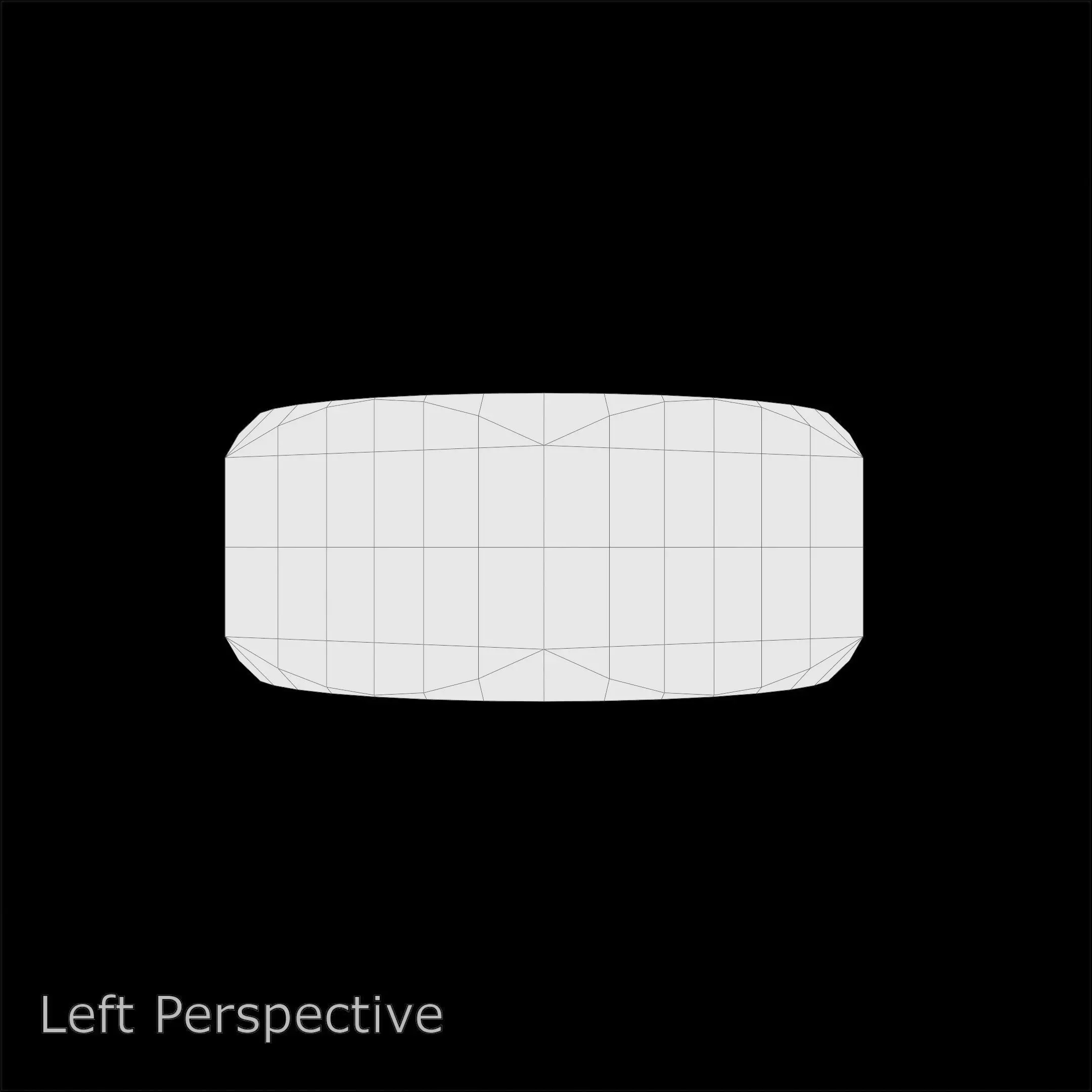 Steel Stained M10 Hex Nut with PBR 4K Textures 3D model_8