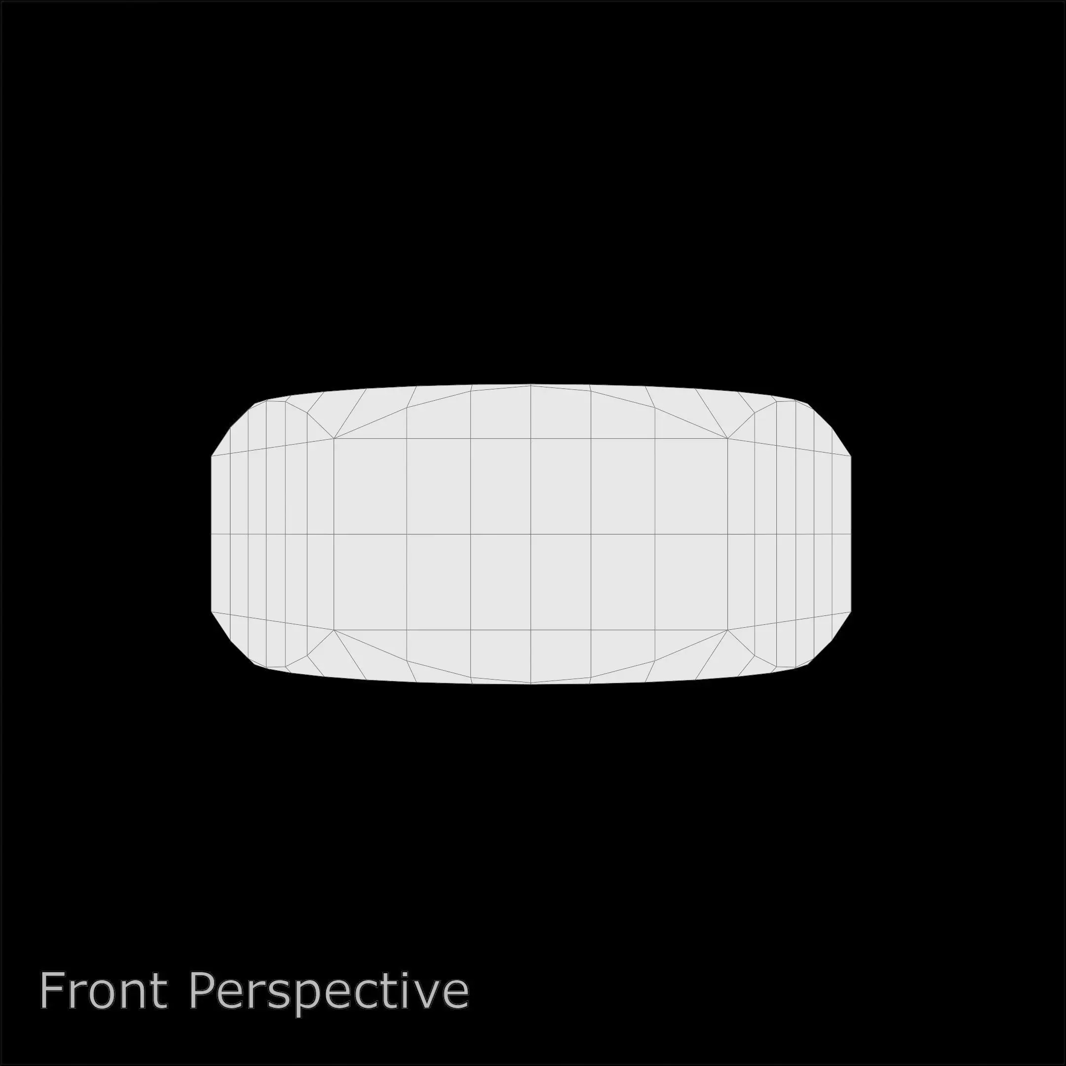 Steel Stained M10 Hex Nut with PBR 4K Textures 3D model_13