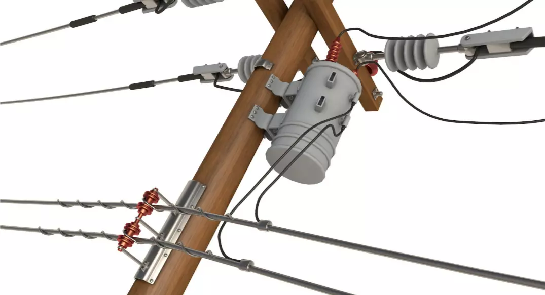 Utility Pole 3D model_5