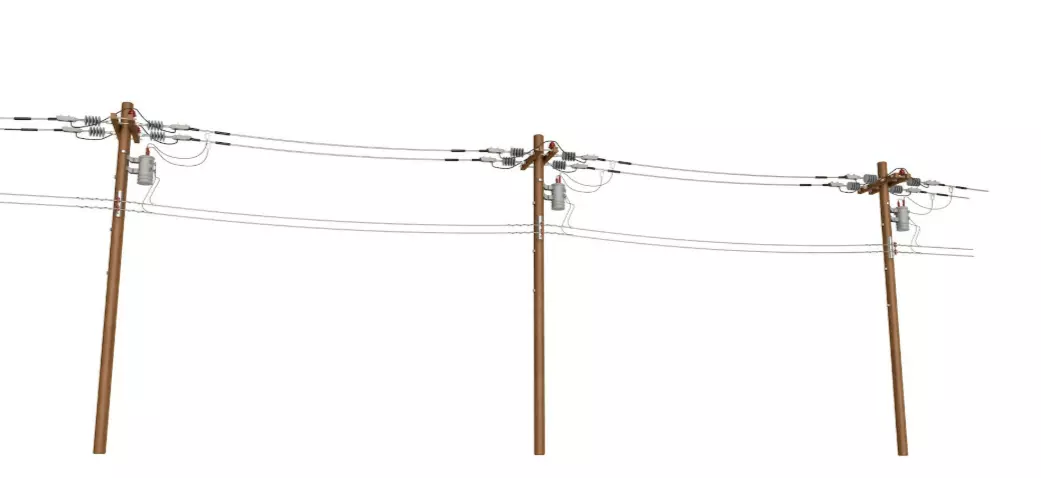 Utility Pole 3D model_1