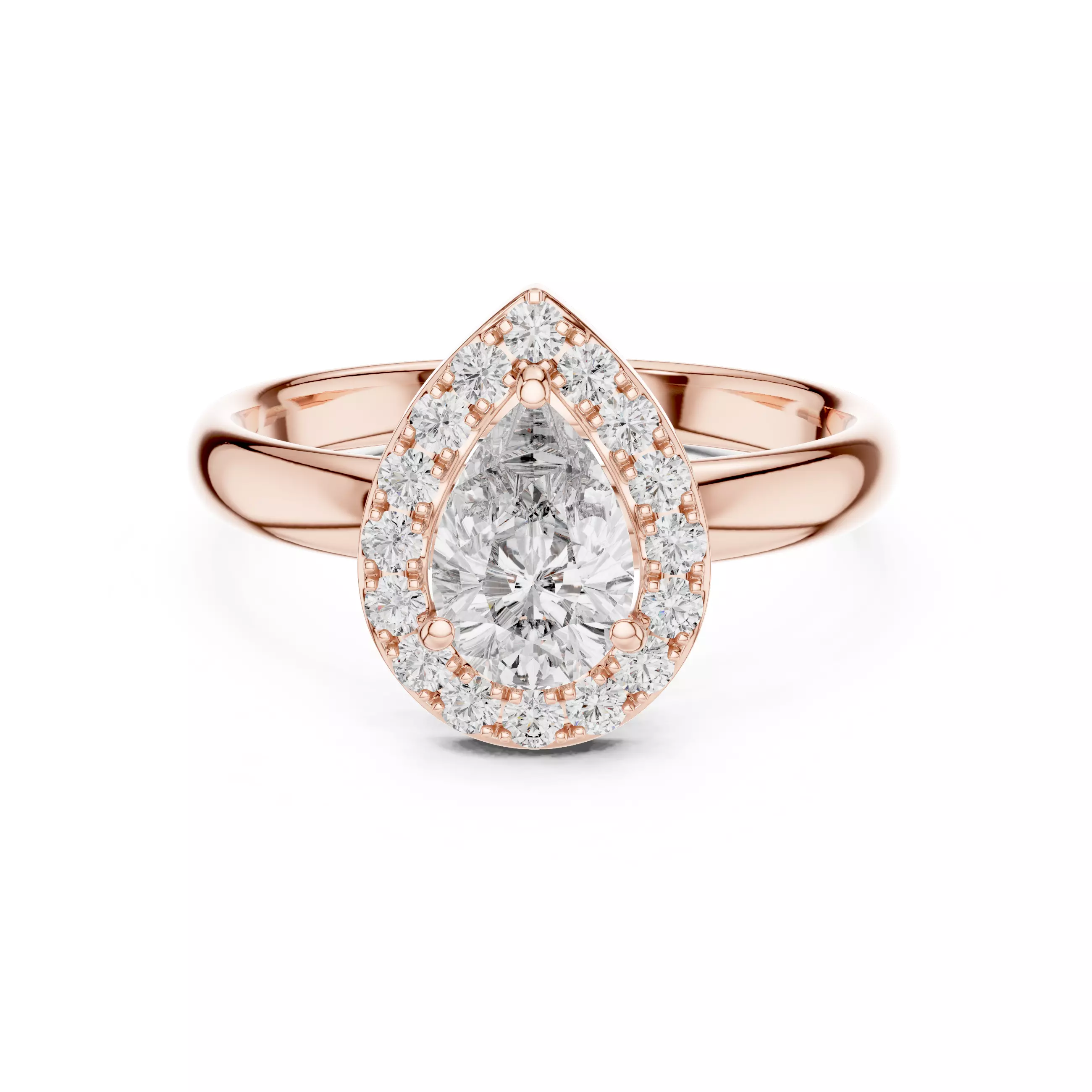 Halo Solitaire Ring 3dm stl renders animation videos details 3D print model_0