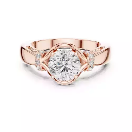 Solitaire Ring 3dm stl renders animation videos details 