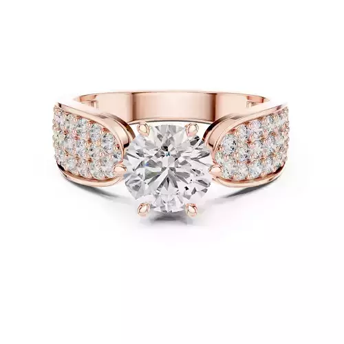 Solitaire Ring 3dm stl renders animation videos details 