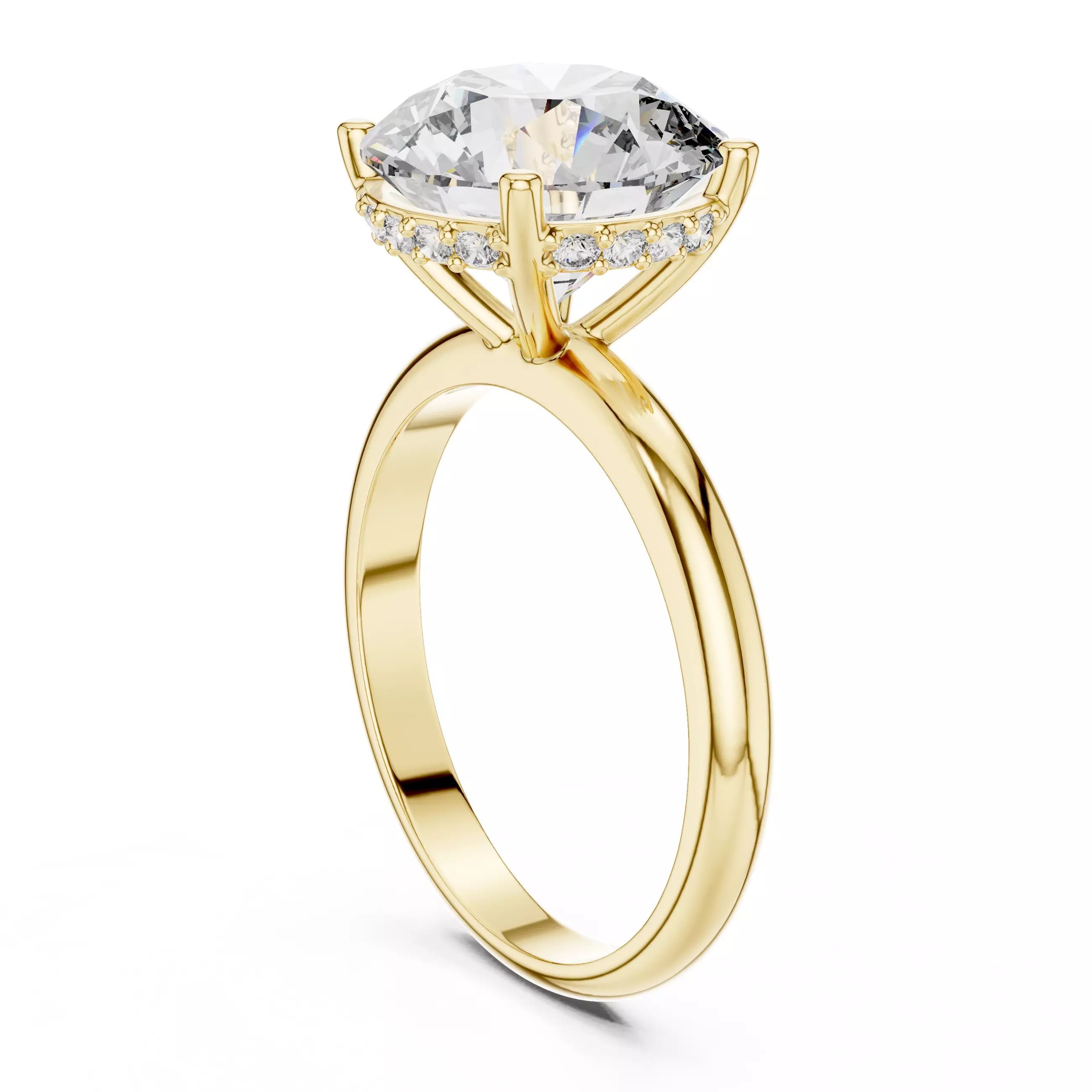 Mono Solitaire Ring 3dm stl renders animation videos details 3D print model_12