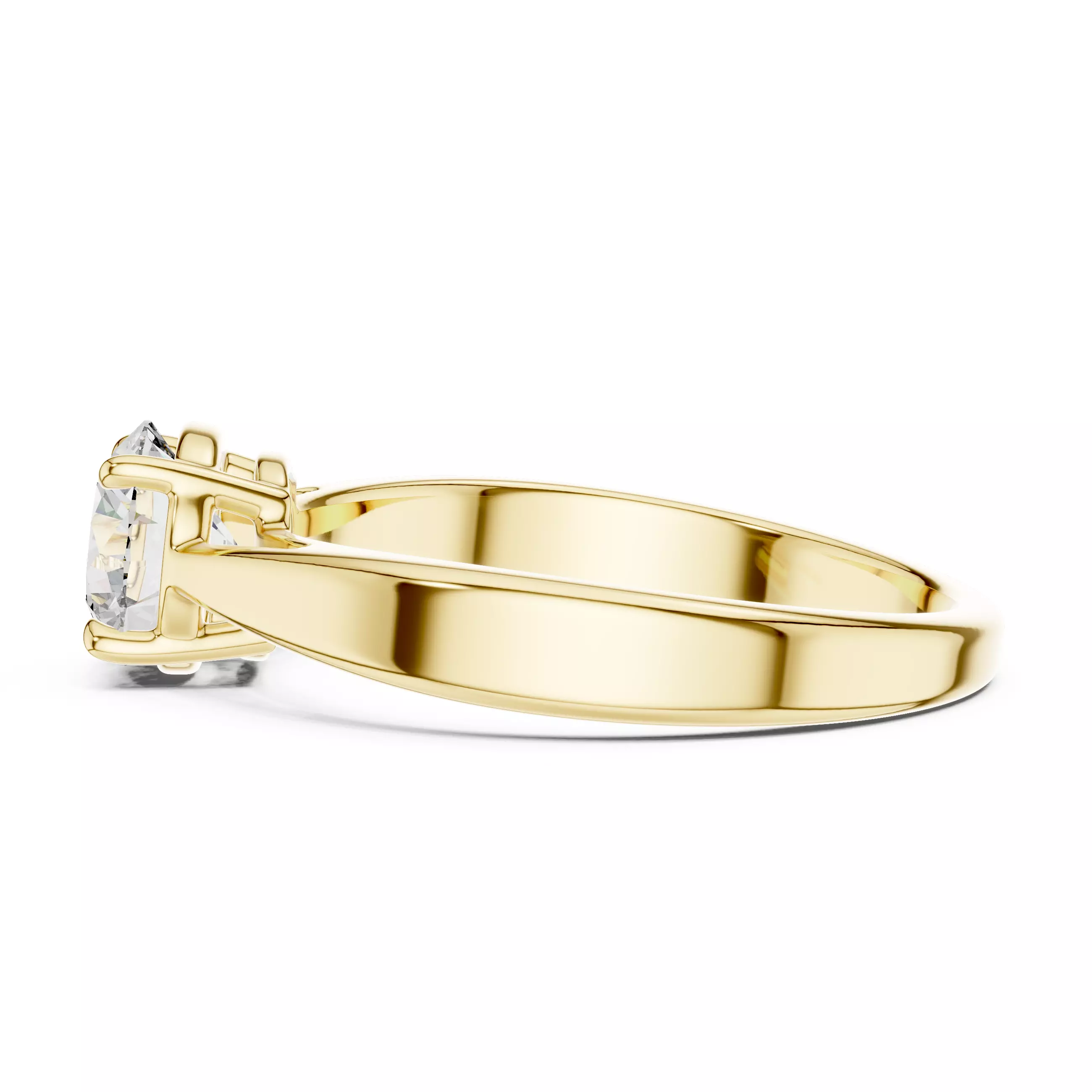 Mono Solitaire Ring 3dm stl renders animation videos details 3D print model_6